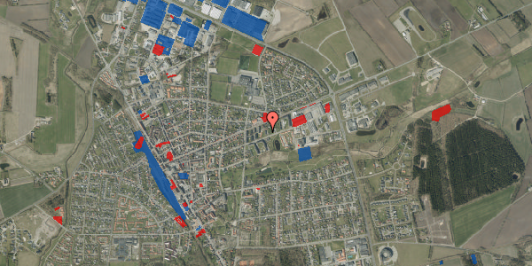 Jordforureningskort på Østre Alle 21B, 6900 Skjern