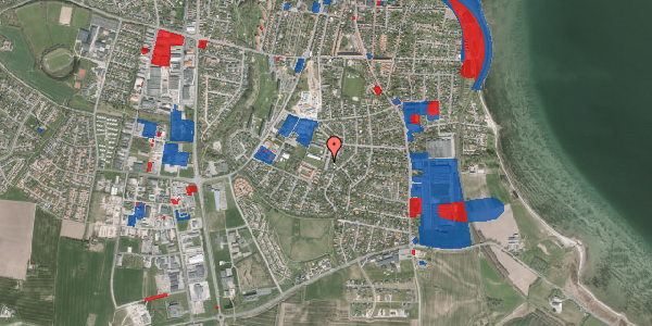 Jordforureningskort på Elmevej 3, st. 1, 7600 Struer