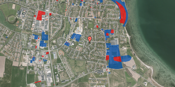 Jordforureningskort på Kastanievej 7, 7600 Struer