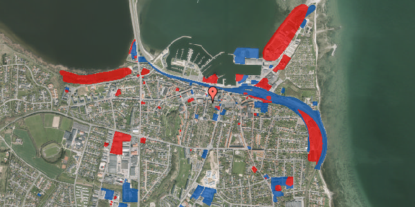 Jordforureningskort på Kirkegade 13A, 2. th, 7600 Struer