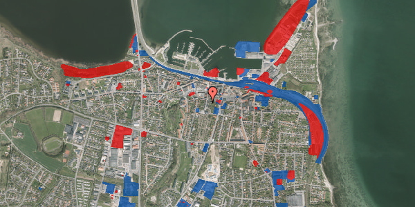 Jordforureningskort på Kirkegade 21, 7600 Struer