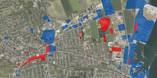 Jordforureningskort på Frejasvej 13, 8500 Grenaa