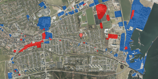 Jordforureningskort på Niels Juels Vej 27, 8500 Grenaa