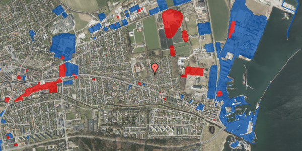 Jordforureningskort på Solbakkevej 13, 8500 Grenaa