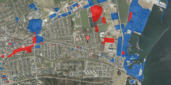 Jordforureningskort på Solbakkevej 14, 8500 Grenaa