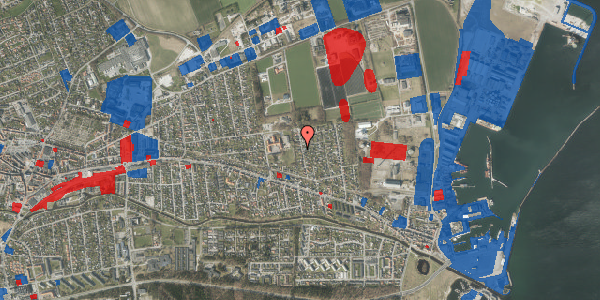 Jordforureningskort på Solbakkevej 21, 8500 Grenaa