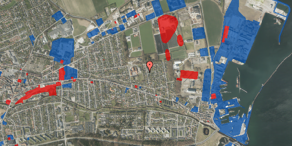 Jordforureningskort på Solbakkevej 23, 8500 Grenaa