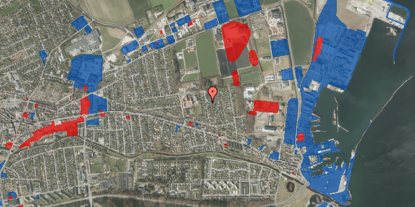 Jordforureningskort på Solbakkevej 24, 8500 Grenaa