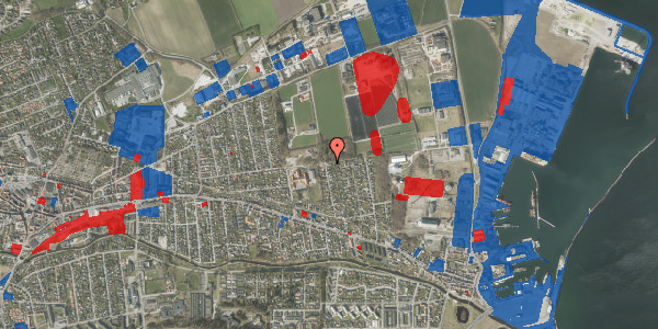 Jordforureningskort på Solbakkevej 36, 8500 Grenaa