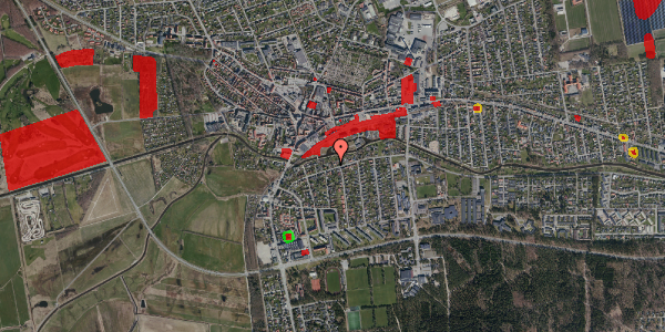 Jordforureningskort på Sønder Allé 23, 8500 Grenaa