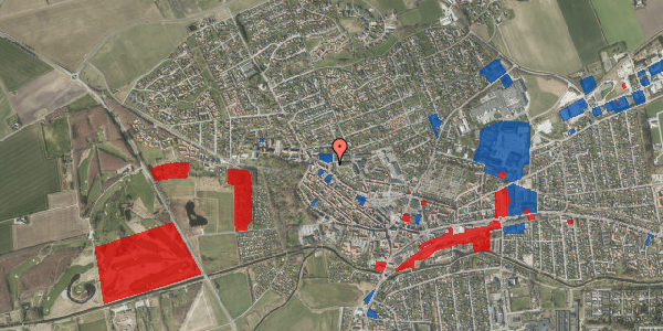 Jordforureningskort på Vestbanegade 4, 8500 Grenaa