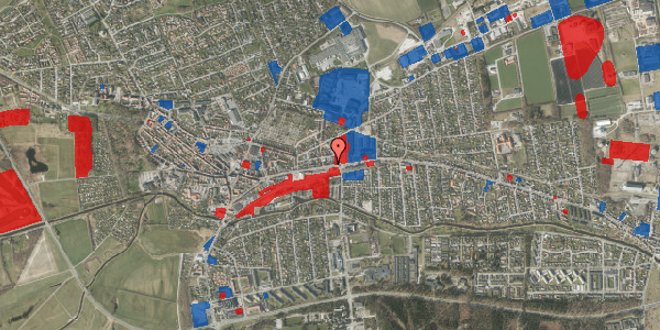 Jordforureningskort på Østerbrogade 33, 8500 Grenaa