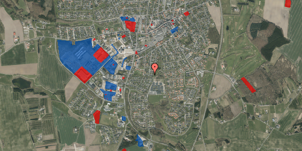 Jordforureningskort på Rolighedsvej 34, 8450 Hammel