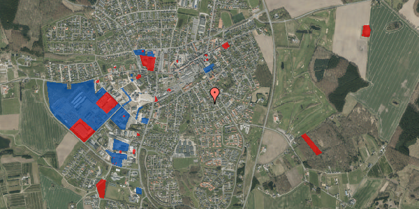 Jordforureningskort på Skyttevej 22, 8450 Hammel