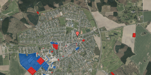 Jordforureningskort på Tilemannsvej 4, 8450 Hammel