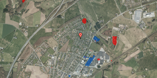 Jordforureningskort på Hybenvænget 34, 8362 Hørning