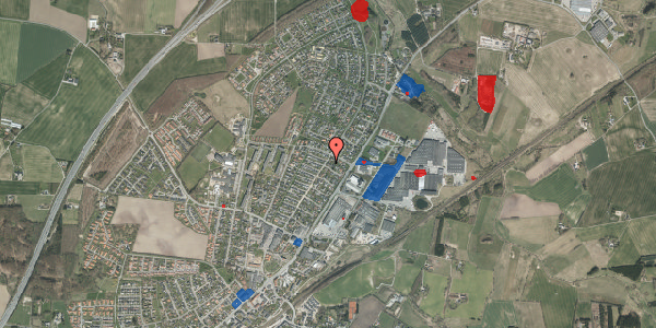 Jordforureningskort på Rosenvænget 116, 8362 Hørning