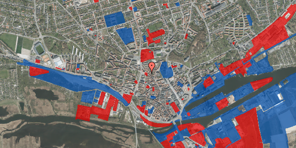 Jordforureningskort på Adelgade 10, st. , 8900 Randers C