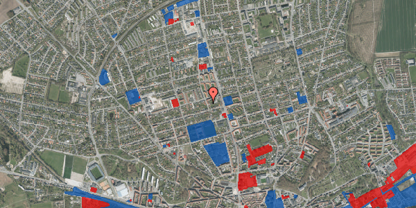 Jordforureningskort på Asavænget 14, 1. th, 8920 Randers NV