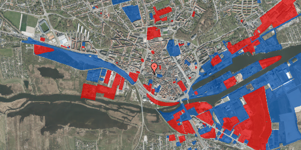 Jordforureningskort på Blegdammen 1, 1. 61, 8900 Randers C