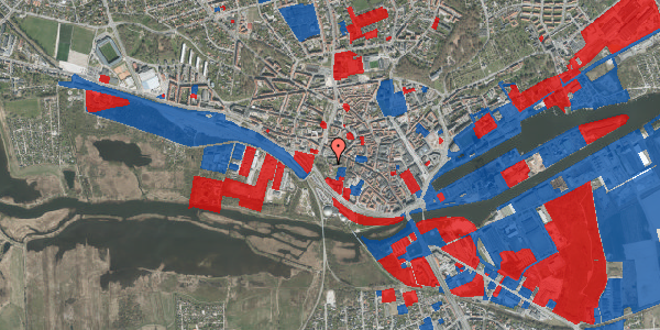 Jordforureningskort på Blegdammen 5, st. 105, 8900 Randers C