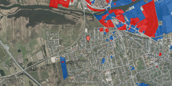 Jordforureningskort på Bojesvej 12, 8940 Randers SV