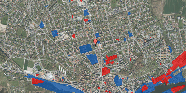 Jordforureningskort på Brynhildsvej 33, st. 15, 8920 Randers NV