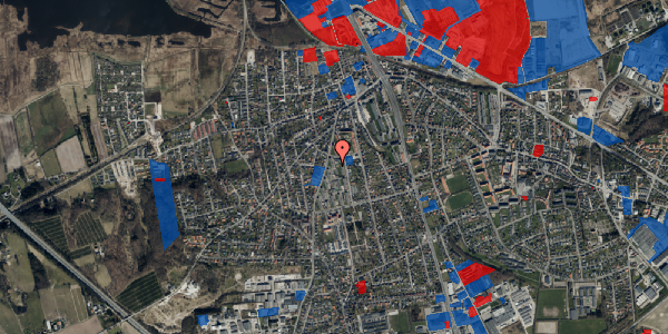 Jordforureningskort på Bøsbrovej 35B, 1. th, 8940 Randers SV