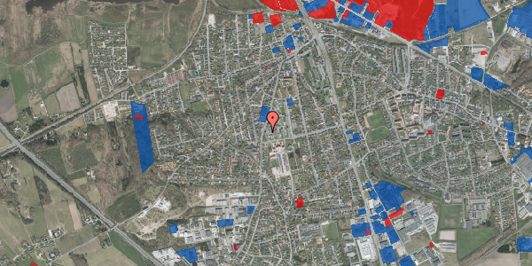 Jordforureningskort på Bøsbrovej 49A, 1. th, 8940 Randers SV