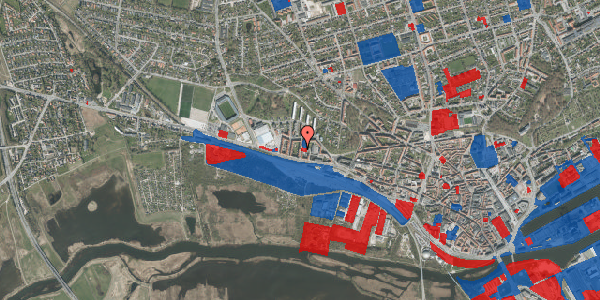 Jordforureningskort på Dr. Lassens Gade 9, 3. th, 8900 Randers C