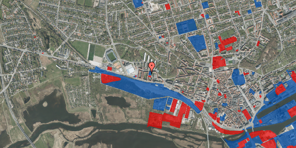 Jordforureningskort på Dr. Lassens Gade 15, 2. th, 8900 Randers C