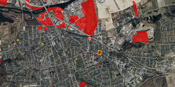 Jordforureningskort på Engboulevarden 13, 1. th, 8960 Randers SØ