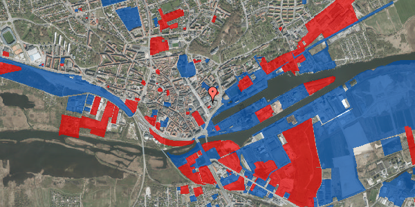 Jordforureningskort på Fischersgade 6, 1. th, 8900 Randers C