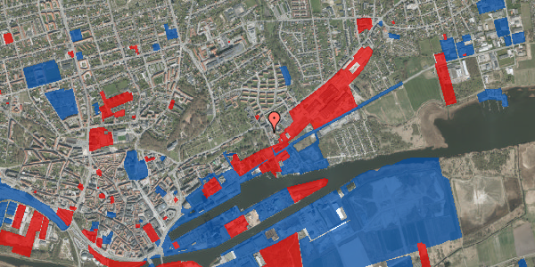 Jordforureningskort på Fjordgade 5, 1. tv, 8930 Randers NØ
