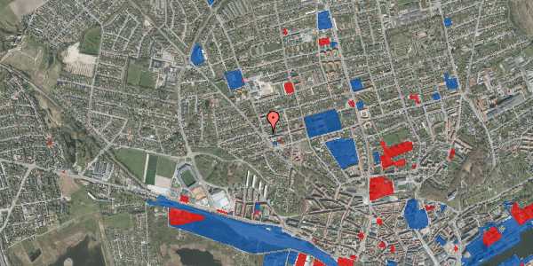 Jordforureningskort på Gl. Hobrovej 8, 2. tv, 8920 Randers NV