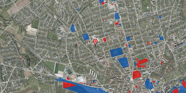 Jordforureningskort på Gl. Hobrovej 24, 1. th, 8920 Randers NV