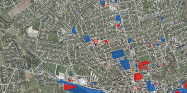 Jordforureningskort på Gl. Hobrovej 28, 1. th, 8920 Randers NV