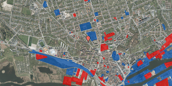 Jordforureningskort på Gethersvej 10A, 8900 Randers C