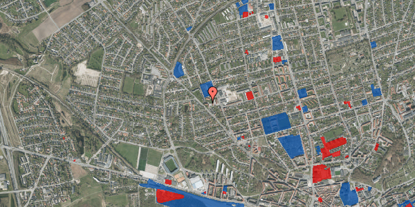Jordforureningskort på Gunhildsvej 5, 1. tv, 8920 Randers NV