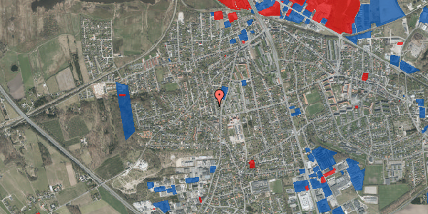 Jordforureningskort på Herningvej 7, 8940 Randers SV