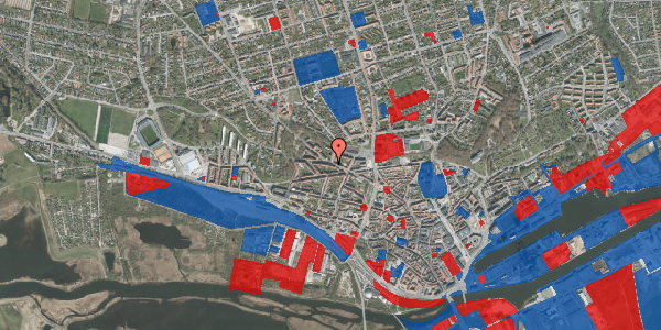 Jordforureningskort på Hobrovej 25, 2. th, 8900 Randers C