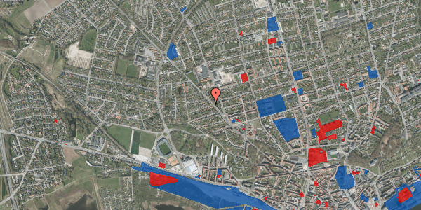 Jordforureningskort på Hobrovej 81, 8920 Randers NV