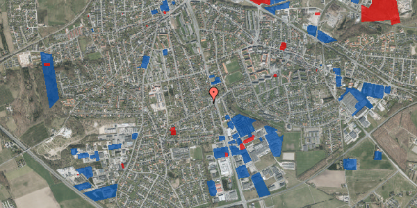 Jordforureningskort på Holstebrovej 1, 8940 Randers SV