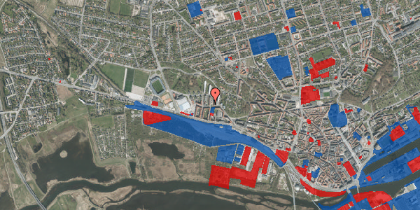 Jordforureningskort på Jyllandsgade 4, 4. th, 8900 Randers C