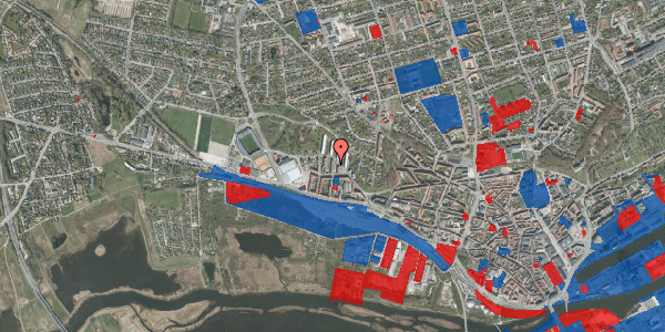 Jordforureningskort på Jyllandsgade 10, 1. th, 8900 Randers C