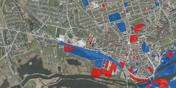 Jordforureningskort på Jyllandsgade 15, st. tv, 8900 Randers C