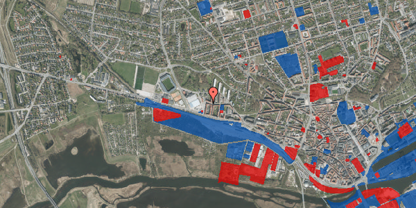 Jordforureningskort på Jyllandsgade 19, st. tv, 8900 Randers C