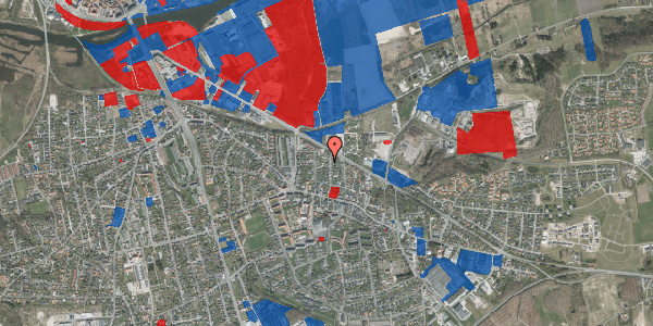 Jordforureningskort på Landlystvej 13, 8960 Randers SØ