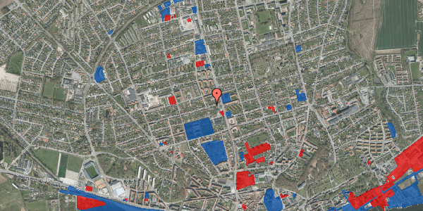 Jordforureningskort på Langgade 12, 8920 Randers NV