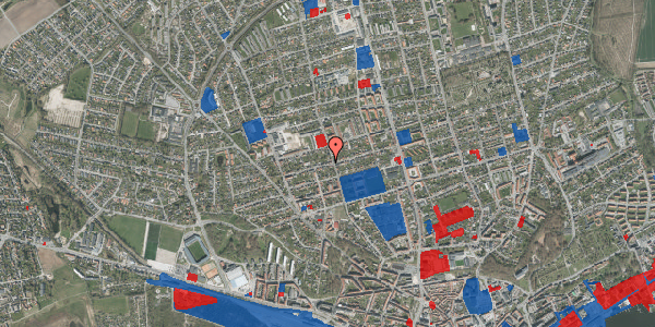 Jordforureningskort på Langgade 56, st. , 8920 Randers NV